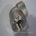 Stainless Steel Threaded Reduced 90 Degree Elbow